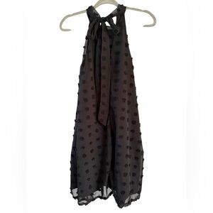 SHEIN Black Backless Dress